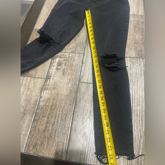 PACSUN High Rise Distressed Jeggings Women’s Size 30L - Picture 2 of 10